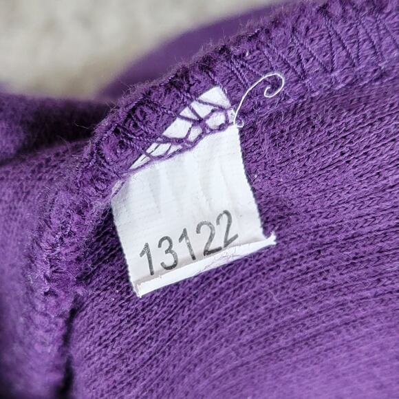 Southern Tide The Skip Jack Sweater Mens M Purple Ribbed Knit 1/4 Zip Logo - Picture 12 of 15